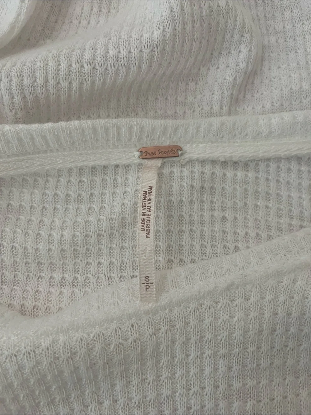 Free People Clash Wildflower Waffle Thermal Top